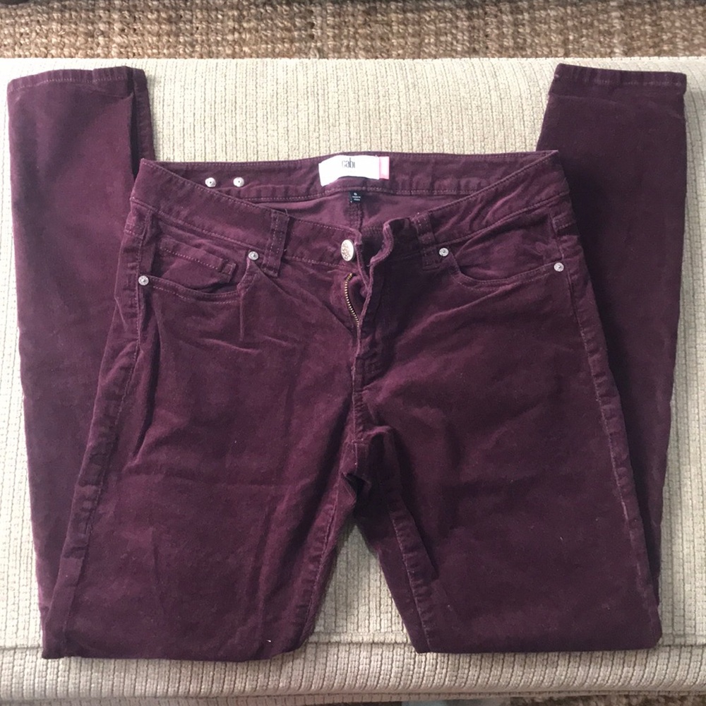 Corduroy Skinny Pants